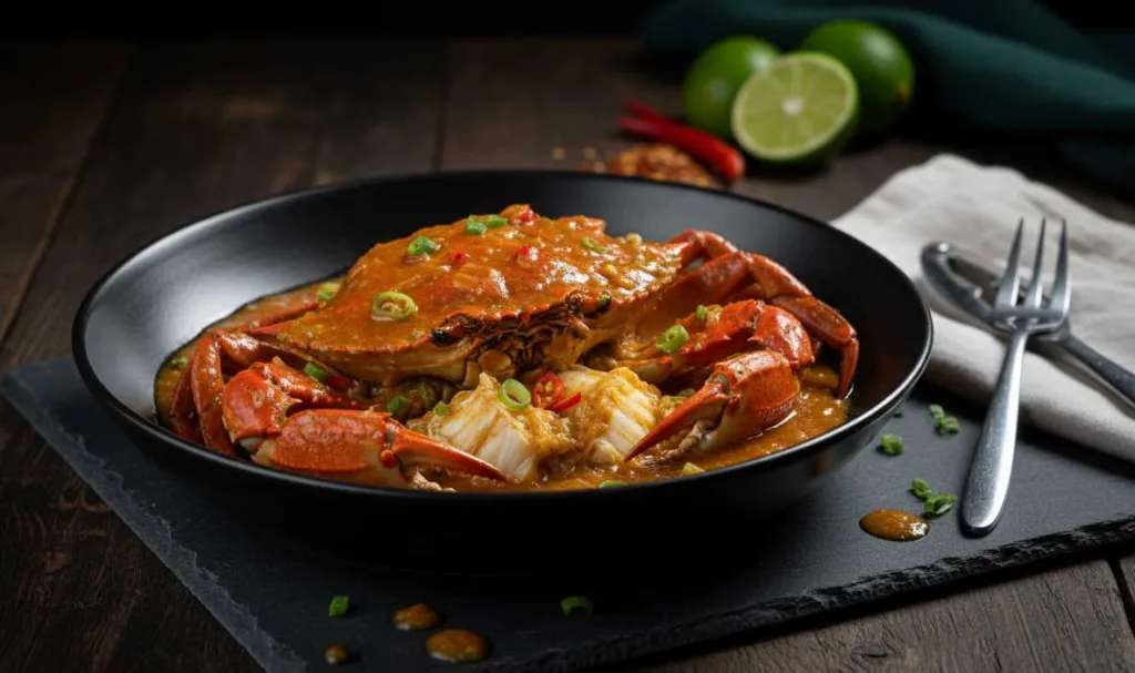 Kepiting Rebus Menu Berbuka Puasa Brunei Darussalam